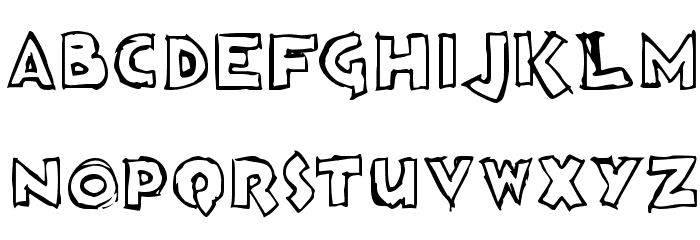 Loosh Font LOWERCASE