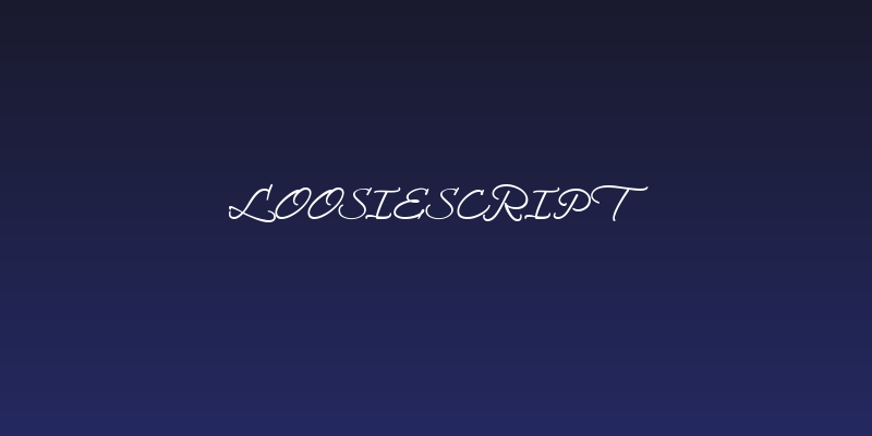 LoosieScript Social Header