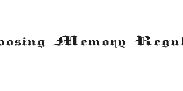 Loosing Memory Regular Logo