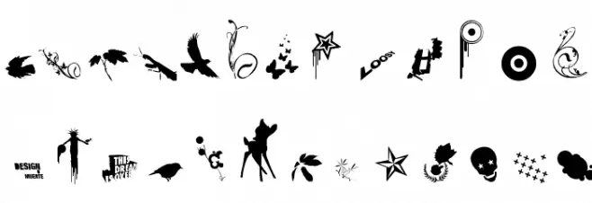 Loosydings Expert Schriftart Groß