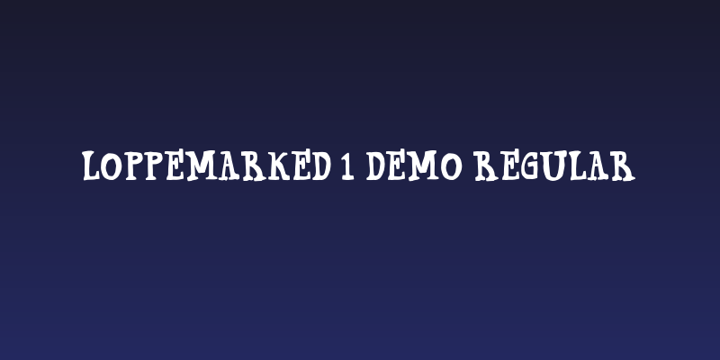 Loppemarked 1 Demo Regular Social Header