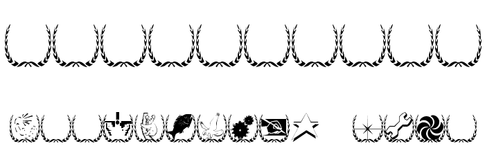 Lorbeer Font OTHER CHARS