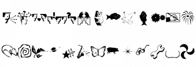 Lorbeer Schriftart Groß