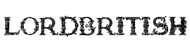 Lord British  免费字体下载