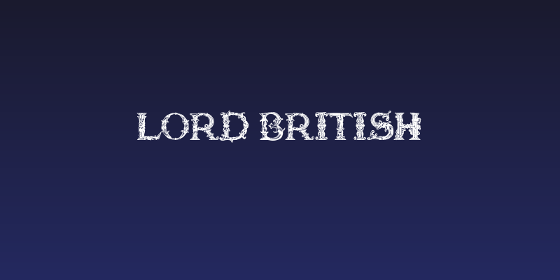 Lord British Social Header