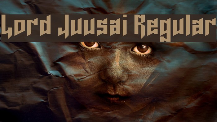 Lord Juusai Regular Font examples