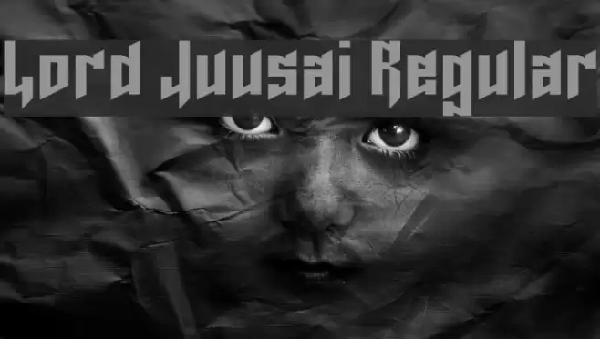 Lord Juusai Regular Font examples
