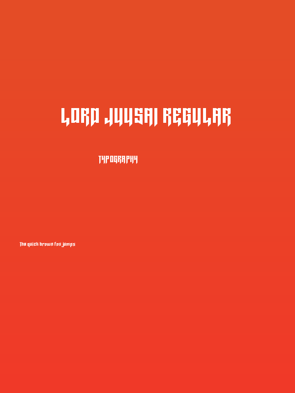 Lord Juusai Regular Poster