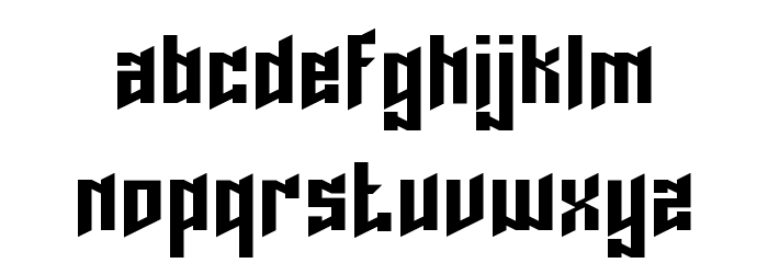 Lord Juusai Regular Font LOWERCASE
