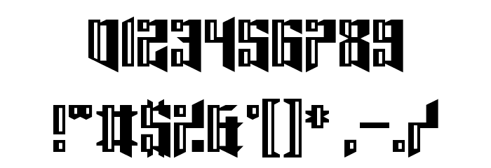 Lord Juusai Reigns Regular Font OTHER CHARS