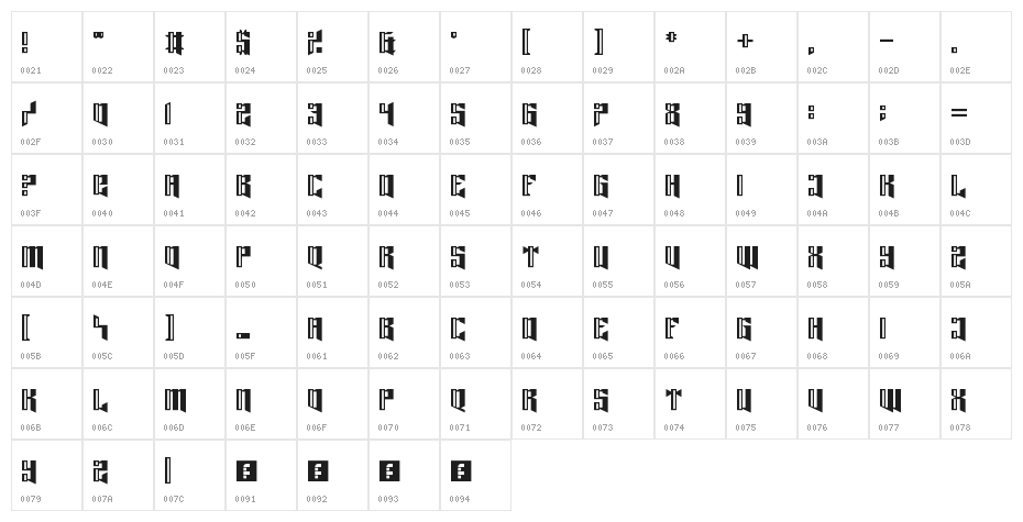 Lord Juusai Reigns Regular Character Map