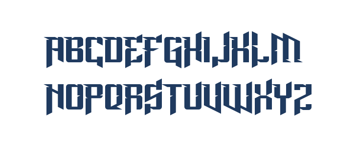 Lord Juusai Rises Regular Lowercase