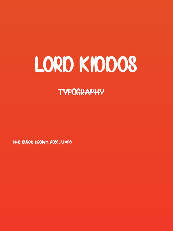Lord Kiddos Poster