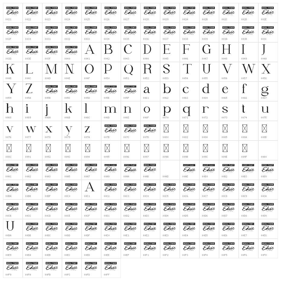 Lord Madame Demo Character Map