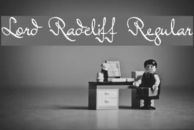 Lord Radcliff Regular Font examples