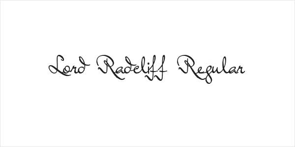 Lord Radcliff Regular Logo