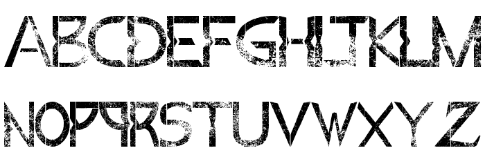 Lord ZeDD 3 Bold Font LOWERCASE