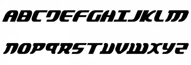 Lord of the Sith Cond Italic Polices MAJUSCULES