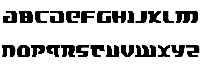 Lord of the Sith Condensed Font LOWERCASE