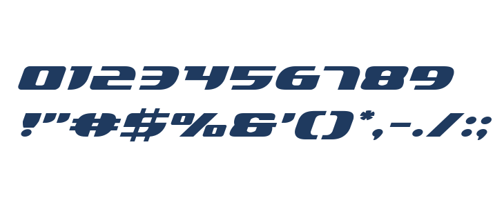 Lord of the Sith Expanded Italic Other Characters