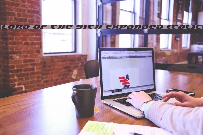 Lord of the Sith Expanded Italic Example 1