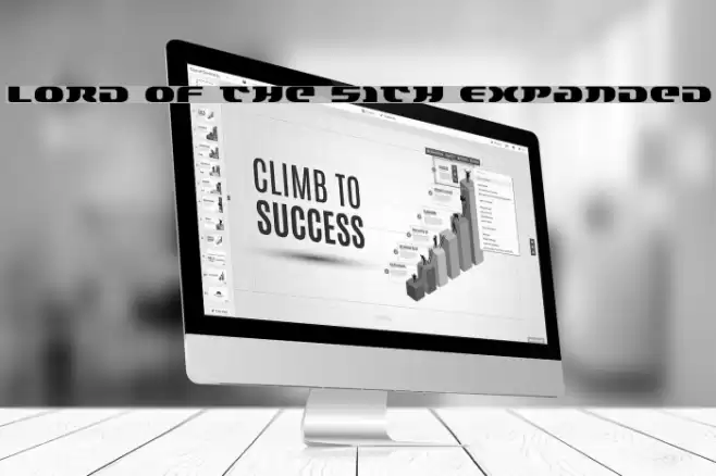 Lord of the Sith Expanded Font examples