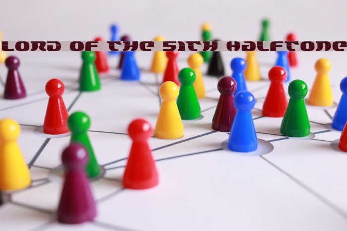 Lord of the Sith Halftone Example 2