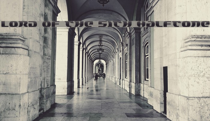 Lord of the Sith Halftone Example 3