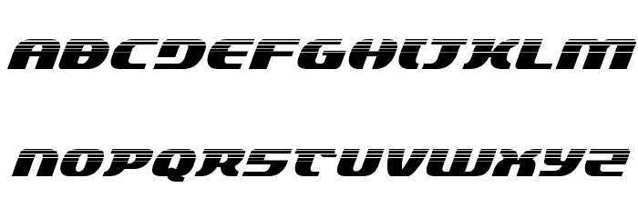 Lord of the Sith Haltone Italic フォント 大文字