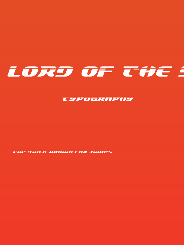 Lord of the Sith Haltone Italic Poster