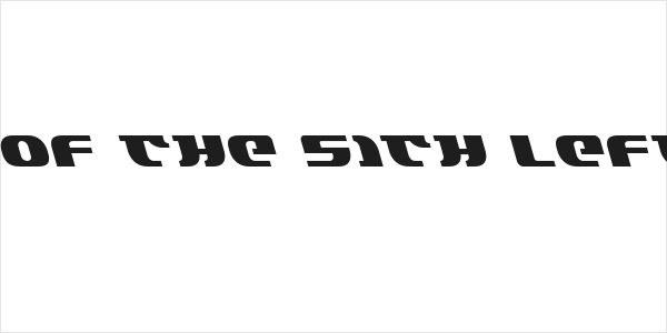 Lord of the Sith Leftalic Logo