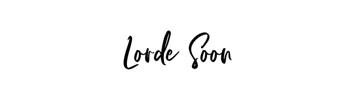 Lorde Soon  لخطوط تنزيل