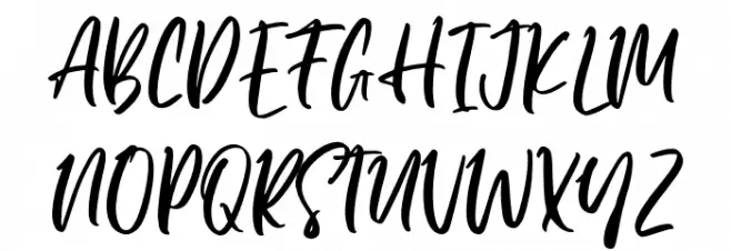 LordeSoon Schriftart Groß