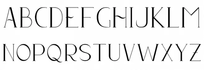 Lorean Font LOWERCASE