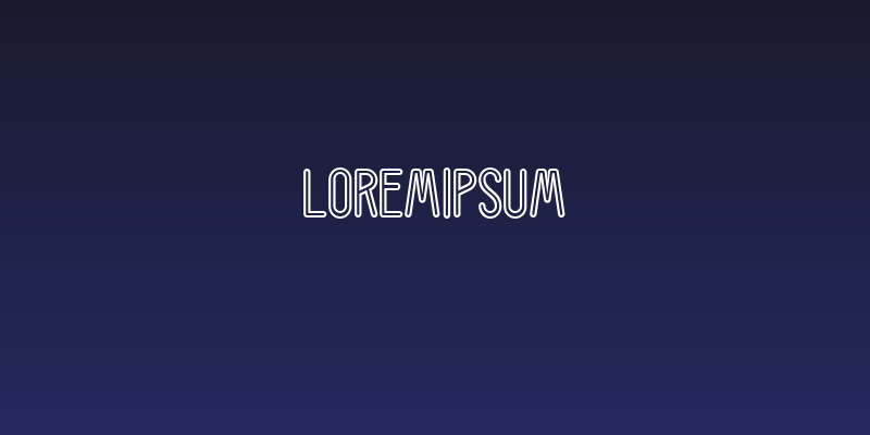 LoremIpsum Social Header