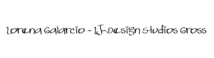 Lorena Galarcio - LJ-Design Studios Gross  免费字体下载