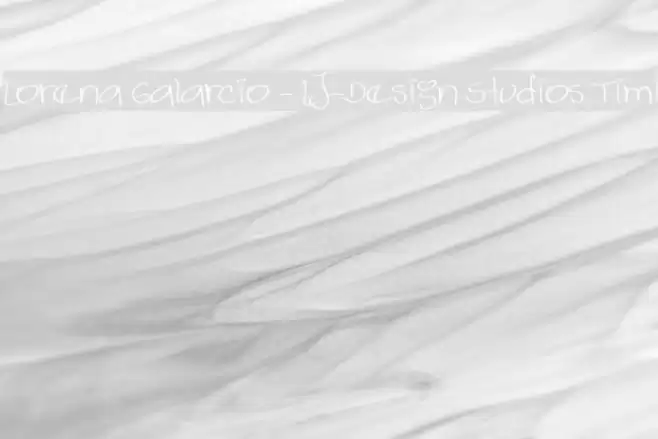 Lorena Galarcio - LJ-Design Studios Tim Font examples