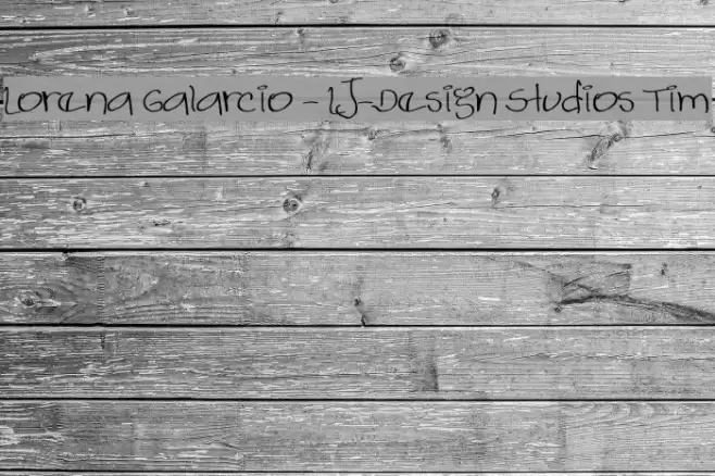 Lorena Galarcio - LJ-Design Studios Tim Font examples