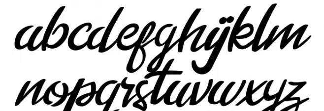 Lorenia Schriftart Kleinbuchstaben