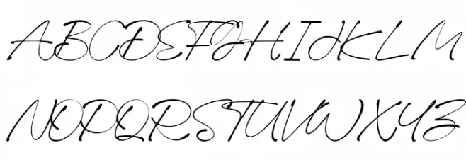 Lorenna Script Fuentes MAYÚSCULAS