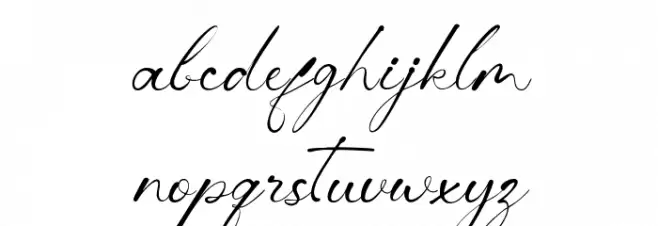 Lorenna Script Fuentes MINÚSCULAS