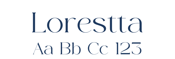 Lorestta Font Preview