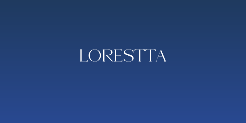 Lorestta Social Header
