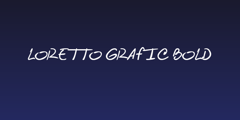Loretto Grafic Bold Social Header