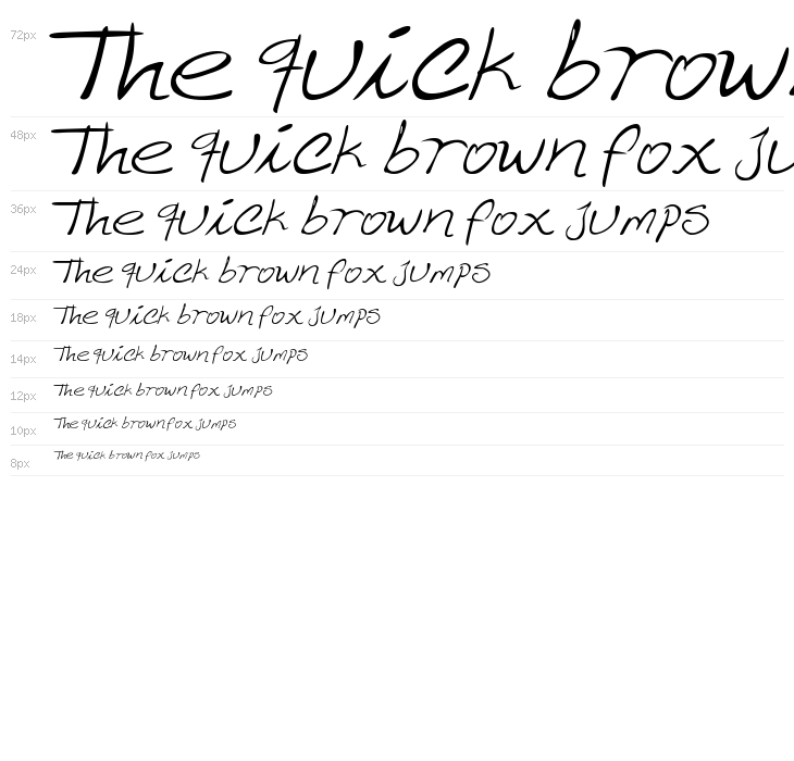 Loretto Grafic!" Italic Waterfall