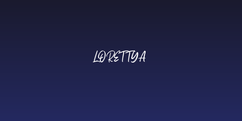 Lorettya Social Header
