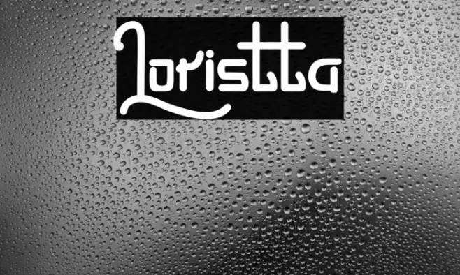 Loristta Font examples