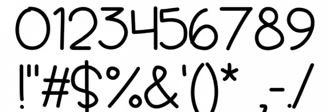 Lorjuk Font OTHER CHARS