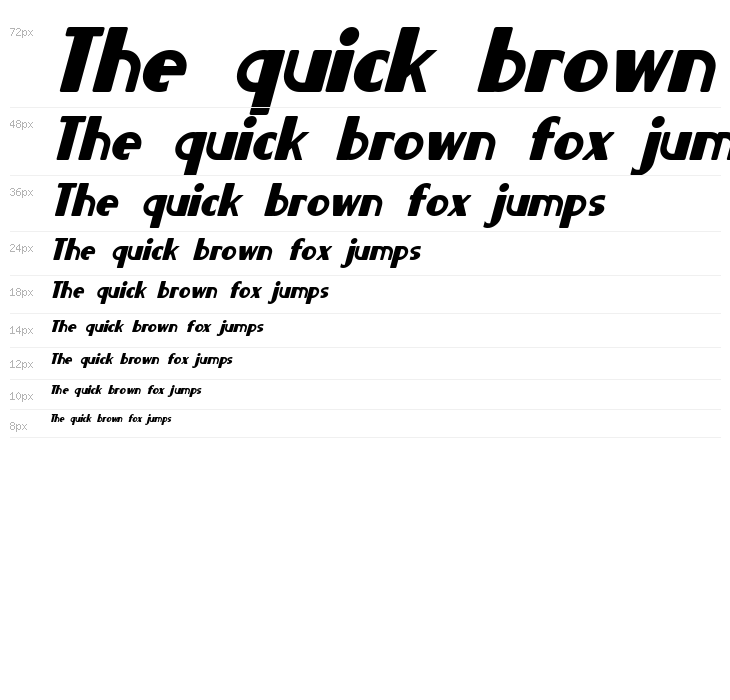 Lorre Italic Waterfall