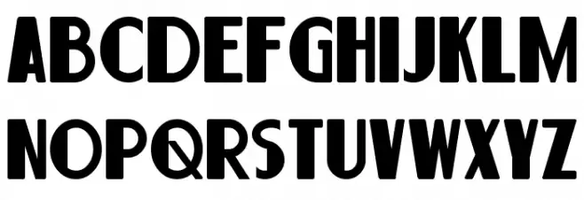 Lorre Font UPPERCASE